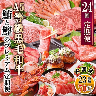 毎月2回(1年で24回)配送　盛りだくさんの贅沢定期便MM50-0001