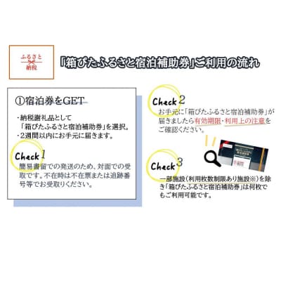 【箱根町】箱ぴたふるさと宿泊補助券(30,000円分)