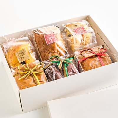 卵、乳製品を使用しないケーキの詰め合わせ