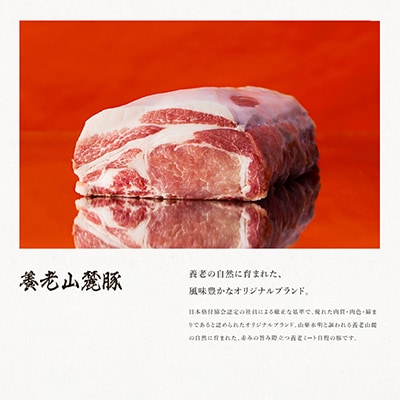 養老山麓豚　ロース しゃぶしゃぶ 1kg