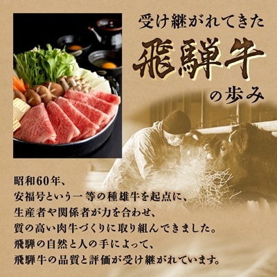 飛騨牛　ロースまたは肩ロース　すき焼きしゃぶしゃぶ用 360g