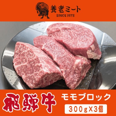 飛騨牛 モモブロック 300g×3個