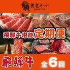 【毎月定期便】月替わりで色々な飛騨牛を楽しめる全6回