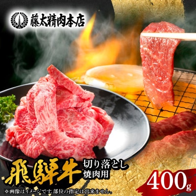 【飛騨牛】切り落し焼肉用 400g 岐阜県産 黒毛和牛