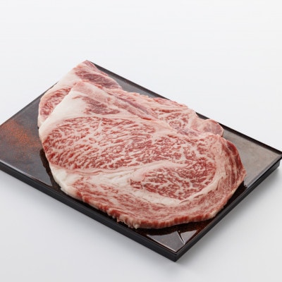 【毎月定期便】【飛騨牛】ロースステーキ2枚入り 計約400g(200g×2枚) 岐阜県産全3回