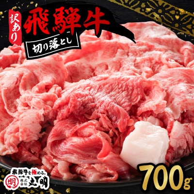 【訳あり】飛騨牛　切り落とし(コマ切れ)700g