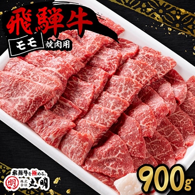 飛騨牛　モモ　焼き肉用　900g