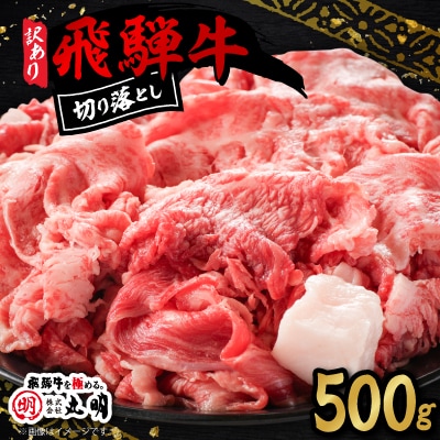 【訳あり】飛騨牛　切り落とし(コマ切れ) 500g