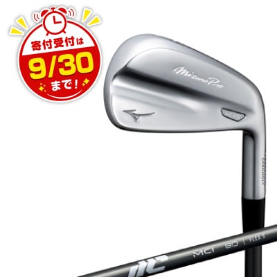 Mizuno Pro M-15 アイアン 6本組(No.5～9、PW)　5KJOS34706S
