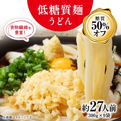 【糖質オフ 50%】低糖質麺 うどん 2700g(約27人前)