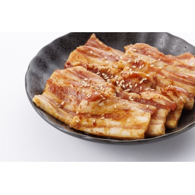 まるとオリジナル味付け国産豚バラ　焼き肉用　200g入り×5