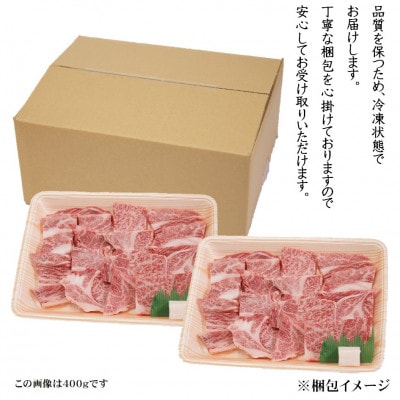飛騨牛霜降り焼き肉牛脂付き　500g×2パック　(合計1kg)