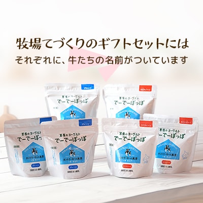 【カントリーホーム風景】牧場てづくりギフト「ミク」 ヨーグルト 2種 計1.8kg