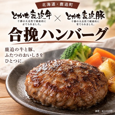 鹿追産　牛豚合挽きハンバーグ　140g ×50個