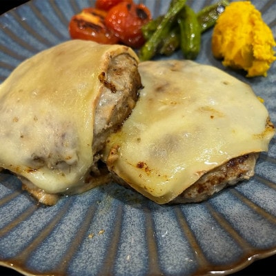 黒豚無添加ハンバーグ(150g×6)&十勝産ラクレットチーズ(85g)