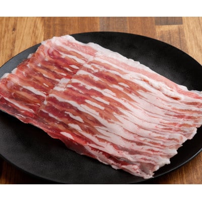 【毎月定期便】十勝放牧黒豚 炒め物用 スライス肉(ロース・バラ)計1,200g全10回