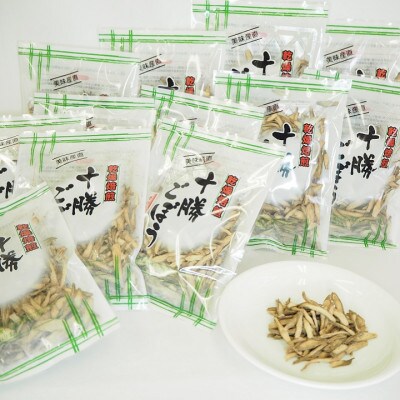 ぜーんぶ、乾燥焙煎十勝ごぼう 35g×12袋