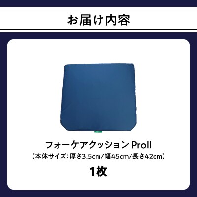 腰痛予防に!体圧分散 フォーケアクッションProII_R11003