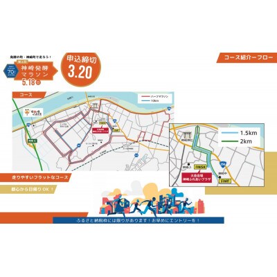 【第4回神崎発酵マラソン】10km出走権　千葉県神崎町　2025年5月18日(日)開催
