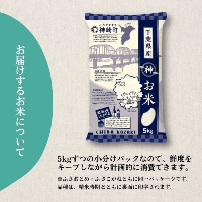 《先行予約・令和7年産 新米》千葉県神崎町産 ふさこがね 10kg(5kg×2袋)|9月以降順次発送