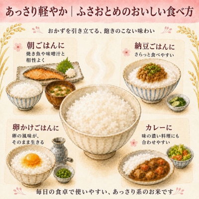 【新米先行予約】令和8年産 ふさおとめ 10kg(5kg×2袋) 千葉県神崎町産 白米 9月上旬発送