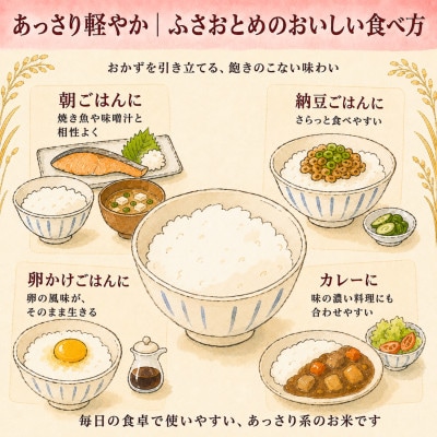 【新米先行予約】令和8年産 ふさおとめ 10kg(5kg×2袋) 千葉県神崎町産 白米 9月上旬発送