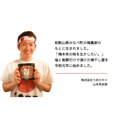 【無添加梅干し】6農家さんの梅干し食べ比べセット　梅ボーイズ|南高梅 A-067
