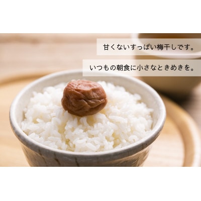 【のし付き】常温保管可能|天日塩だけで漬けた無添加梅干し3kg　梅ボーイズ