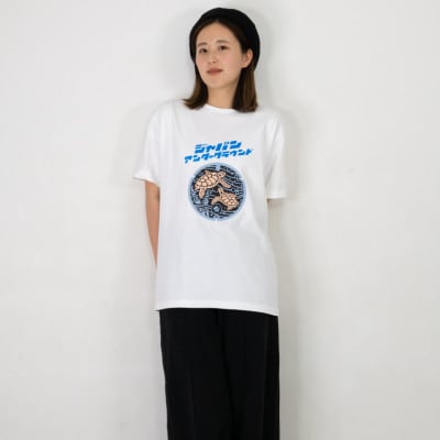 みなべ町 マンホールTシャツ 白 XLサイズ