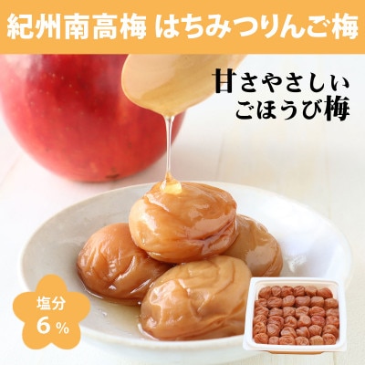 【紀州南高梅】はちみつりんご梅干　梅の想い550g