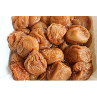 紀州南高梅　はちみつ漬つぶれ梅600g