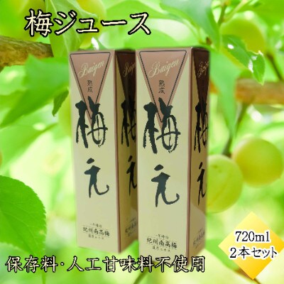 和歌山県産　紀州南高梅　梅エキスセット