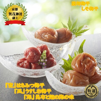 薬師味くらべセット(梅干し5 種セット)