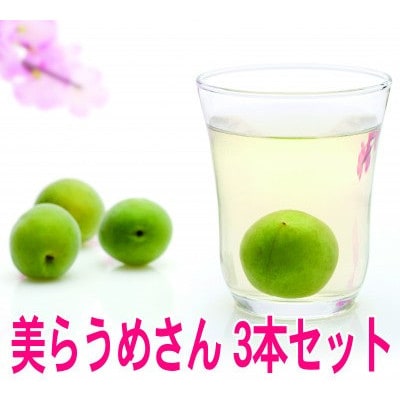 美らうめさん(濃縮タイプ)3本セット　(720ml×3本)