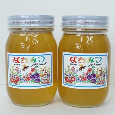 和歌山県産　百花蜜はちみつ　2本セット