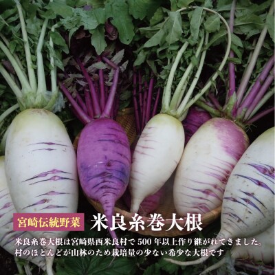 【ふるさと納税】米良糸巻大根 切り干し 20g×7袋セット 伝統野菜 切り干し九州 宮崎県 西米良村