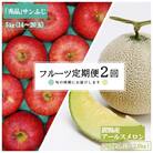 【2025年8月～12月発送】【定期便2回】山形旬の果物2選(メロン/りんご)_H178(R7)