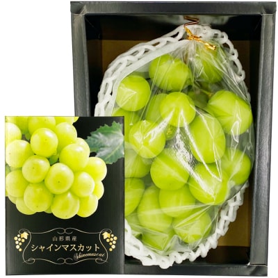 【R7年12月発送分受付】冬の山形県産低温貯蔵シャインマスカット1房(約700～800g)_H067