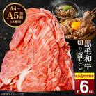 【さとふる限定】隔月定期便6回 A4～A5 黒毛和牛切り落とし1kg_S001-001-T06-M