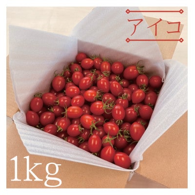 【栃木県鹿沼産】高糖度フルーツトマト「とまおとめ」アイコ 1kg