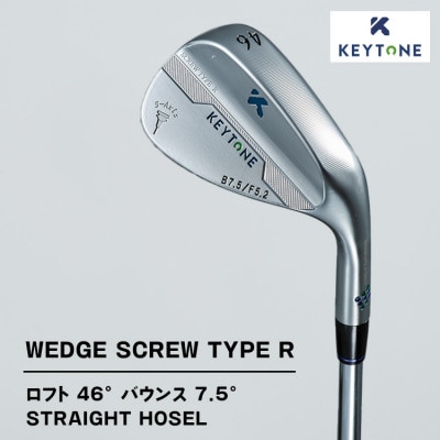 KEYTONE ウェッジ ロフト46°バウンス7.5° F5.2 Dynamic Gold 105S