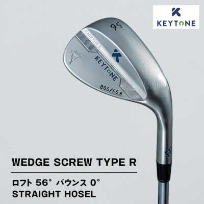 KEYTONE ウェッジ ロフト56° バウンス0° F5.8 Dynamic Gold 105S