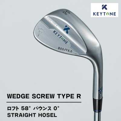KEYTONE ウェッジ ロフト58° バウンス0° F6.0 Dynamic Gold 105S