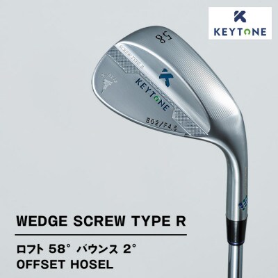 KEYTONE ウェッジ ロフト58° バウンス2° F4.5 Dynamic Gold 120S