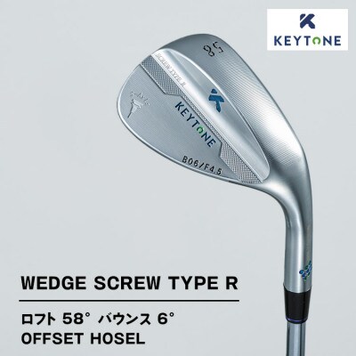 KEYTONE ウェッジ ロフト58° バウンス6° F4.5 Dynamic Gold 120S