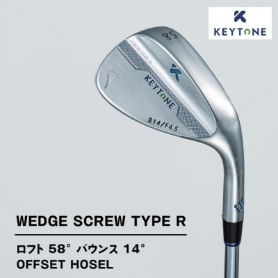 KEYTONE ウェッジ ロフト58° バウンス14° F4.5 Dynamic Gold 120S