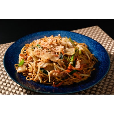 石川製麺所オリジナル「低加水細麺焼きそば」ハリガネ　6食セット