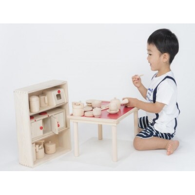 【国産天然素材】木製おもちゃ ままごとセット