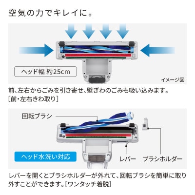 【紙パック式】掃除機　CV-KV70P (H)