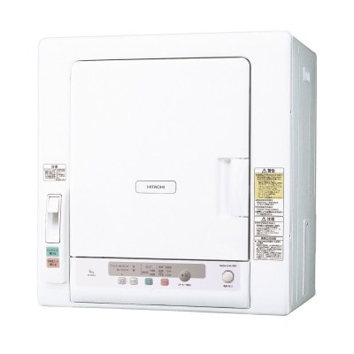 【日立衣類乾燥機6kg+専用ぴったりスタンド】セットDE-N60HV(W)+DES-P32(S)